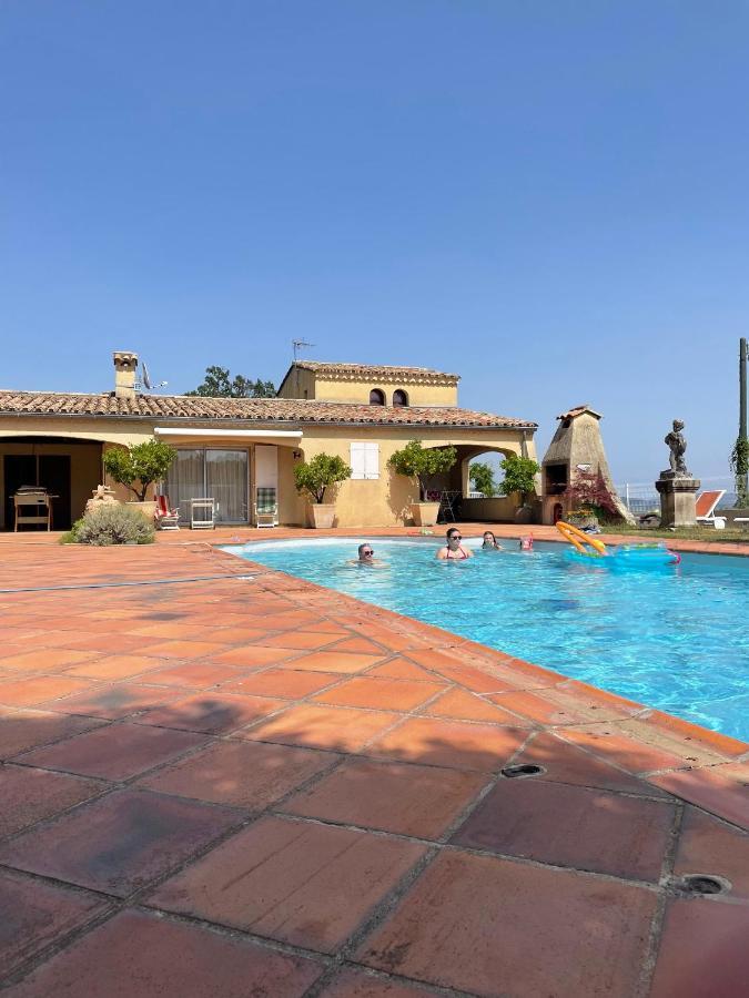 Villa Lazuel, Piscine Privative Chauffee, Vue Panoramique Et Jardin Clos Aubenas Exteriör bild